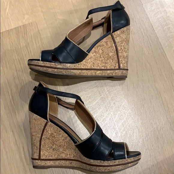 ROSEGOLD wedges - size 37.5 - Picture 6 of 8